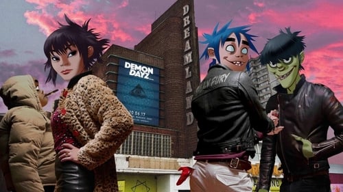 Still image taken from Gorillaz: Demon Days Live