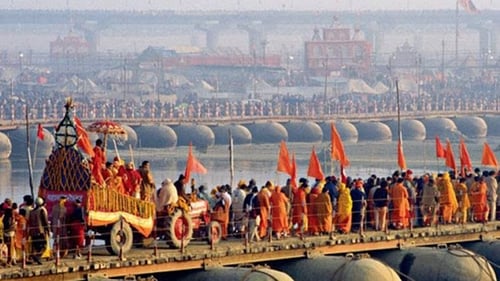 Still image taken from Kumbh Mela - The Greatest Show On Earth