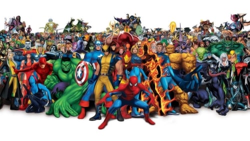 Still image taken from Superheroes: A Never-Ending Battle
